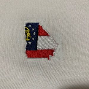 Men’s State Traditions Polo White Worn Once Size M